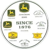 John Deere History of Logos Circle Sign