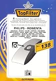 Produkt-Bild: Top Filter 4 Staubsaugerbeutel Nr. 138