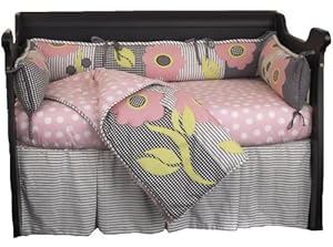 Cotton Tale Designs Poppy 4 Piece Crib Bedding Set