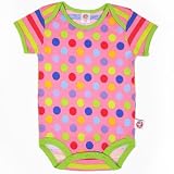 Little Miss Matched Onesie - Pink Zany Dot/Star 3- 6 Months