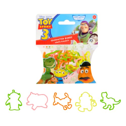 Forever Collectibles Disney Toy Story 3 Pack 2 Toy Story 3 Logo Bandz-2nd Version