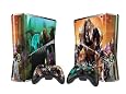 HALO Protector Skin Decal Sticker for Xbox 360 Slim (1 piece for the game console & 2 pieces for 2 controllers)