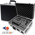 Zeikos Professional Heavy Duty Hard Aluminum Case for Canon, Nikon, Olympus, Pentax, Sony, and Fuji Digital SLR & 35mm Film SLR Cameras