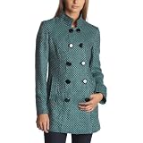 Mac & Jac Women's Multi Color Tweed Coat,Ultramarine Multi,Large