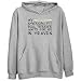 Sweatshirt Heather Gray  My American Pit Bull Terrier Waits For Me In Heaven  Dog