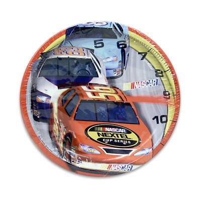 Nascar on Track Dessert Plates 8 Count