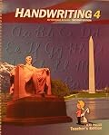 Handwriting 4 for Christian Schools