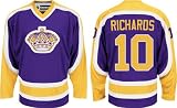 Los Angeles Kings NHL Jerseys Mike Richards #10 Purple Jersey Size 60 / 2012 Stanley Cup Playoffs