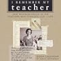 I Remember My Teacher 2004 Day-To-Day Calendar
