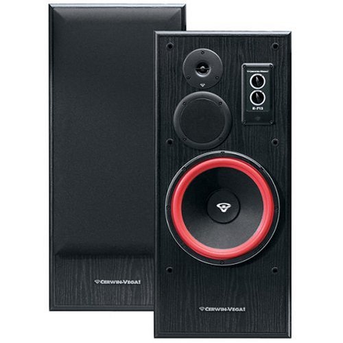 Cerwin-Vega E-712 12-Inch 3-Way Floorstanding Speaker, Black Ash (Single)