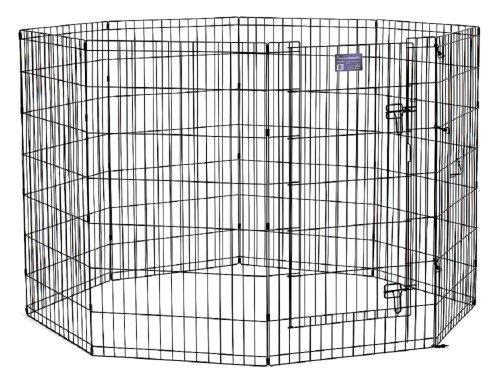 24 split door exercise pen