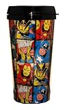 Plastic Travel Mug - Marvel - Heroes Characters (Cup)