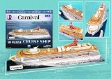 Carnival Cruiseship 3D Puzzle 86 Pieces