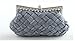 Kingluck the Rhinestone Studded Wedding Evening Bridal Bridesmaid Clutch Purse