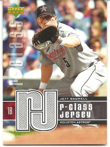 Jeff Bagwell 2004 Upper Deck r-class Jersey Card #BA Houston Astros