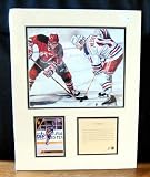 Mark Messier "The Captain" New York Rangers lithograph / Kelly Russell limited edition