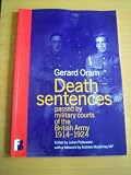 Death sentences passed by military courts of the British Army 1914-1924