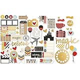 Simple Stories Say Cheese II Bits & Pieces Die-Cuts, Gold