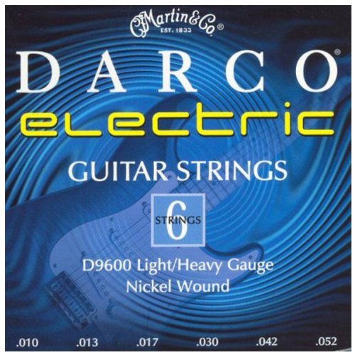 Darco Gitarrensaiten f&uuml;r E-Gitarre (Nickelumwicklung, light / heavy, St&auml;rke 0.010 - 0.052) Preisvergleich