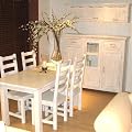 Stuhl - massiv Holz Kiefer - Farbausf�hrung: Alt wei�