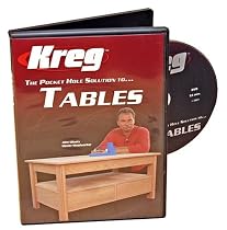 Kreg V05-DVD Pocket Hole Joinery DVD, Building Tables