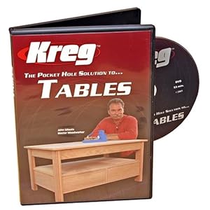 Kreg V05-DVD Pocket Hole Joinery DVD, Building Tables Kreg V05-DVD Pocket Hole Joinery DVD, Building Tables
