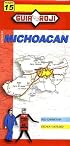 Michoacan State Map by Guia Roji