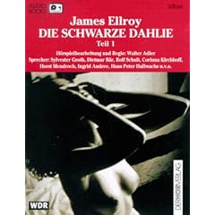 Die schwarze Dahlie 1/2. Audiobook. 4 Cassetten