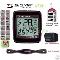 Sigma Radcomputer Fahrradcomputer kabellos Pulsmessung