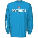 Panthers Reebok Men's NFL Wingman LS Tee