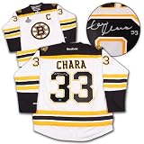 ZDENO CHARA Boston Bruins SIGNED Premier Jersey with 2011 Stanley Cup Patch