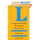 Compact German Dictionary: German-English English-German (Langenscheidt Compact... by  Langenscheidt