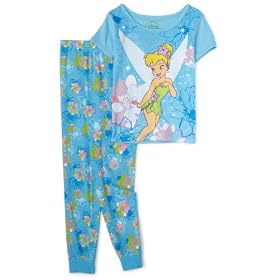 Disney Fairies Girls 2-6x Two Piece Pj Set
