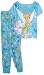 Disney Fairies  Girls 2-6x Two Piece Pj Set,Blue,6x