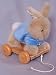 Beatrix Potter Peter Rabbit Plush Pull Toy Image
