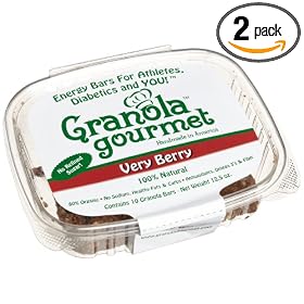 Granola Gourmet Very Berry Granola Bars, 10-Count Bars (Pack of 2)