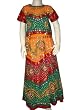 Orange-red Lehenga Chaniya Choli Lengha Bollywood Fashion Dress for Kids