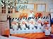 FAT CHEF 3-D Wood Spice Rack & 5 Jars Set NEW