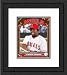 Los Angeles Angels Framed Vladimir Guerrero Photo 15 X 18 - Black