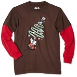 Wes and Willy Boys 8-20 Rockmas Tree 2 in 1 Tee