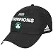adidas Boston Celtics Black 2010 Atlantic Division Champions Adjustable Hat
