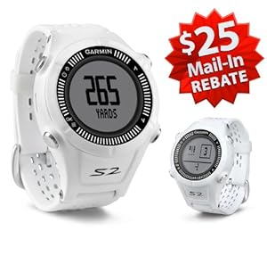 Garmin Approach S2 Golf GPS Watch (NEW VERSION w/ 30,000+ Courses) | 60-Day Buy & Try Return Policy! (White)