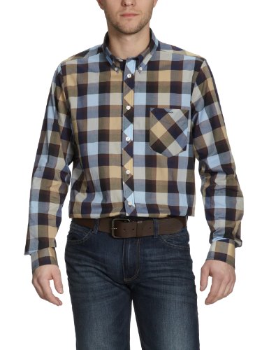 Ben Sherman Herren Freizeithemd, kariert MA00127 