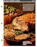  : McCall's Cooking School Recipe Card: Meat 43 - Pineapple-Glazed Roast Pork (Replacement McCall's Recipage or Recipe Card For 3-Ring Binders)