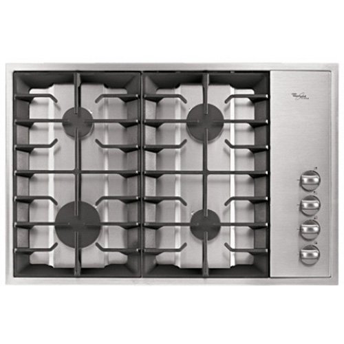 ^ Cheap Price Whirlpool Gold GLS3064RS 30 Sealed Burner Gas Cooktop