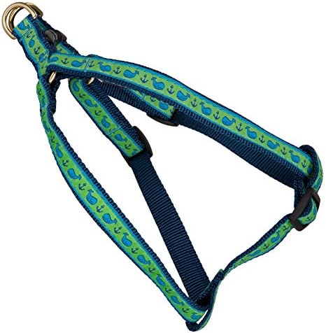 Whales & Anchors Dog Harness - Small