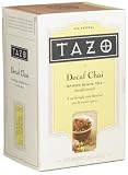 Tazo Decaf Chai, Spiced Black Tea, 20-Count Tea Bags (Pack of 6)
