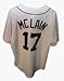 Denny McLain Detroit Tigers Autographed White Jersey with ''31-6 1968 And 1968 MVP-CY'' Inscription