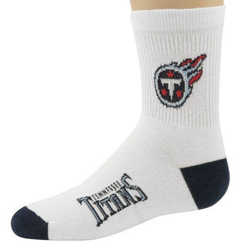 Tennessee Titans Youth Blue NFL Logo/Name Socks