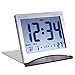 Flip-up Digital Alarm Clock + Calendar + Thermometer